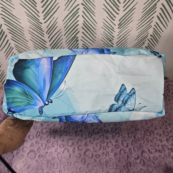 Grandma's Magic Bag - Blue Butterfly Tote - Picture 7 of 10
